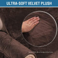 Resistant Velvet Plush Recliner Cover Protector
